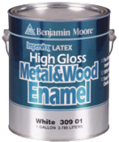 Photo for BENJAMIN MOORE Impervex High Gloss Metal & Wood Enamel 309