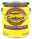 Photo for CABOT Solid Color Decking Stain 1600