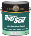 Photo for CORONADO Rust Scat Latex Semi Gloss Enamel 90