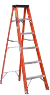 Photo for MICHIGAN LADDER 8’ Fiberglass Ladder
