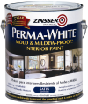 Photo for ZINSSER Perma White Satin Mold & Mildew-Proof Interior Paint